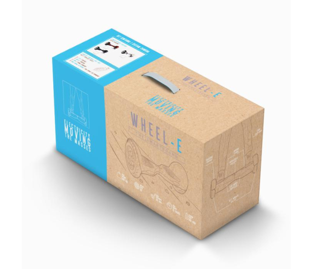 WHEEL-E WH04 Ognisty + torba - 1436041 - zdjęcie 3